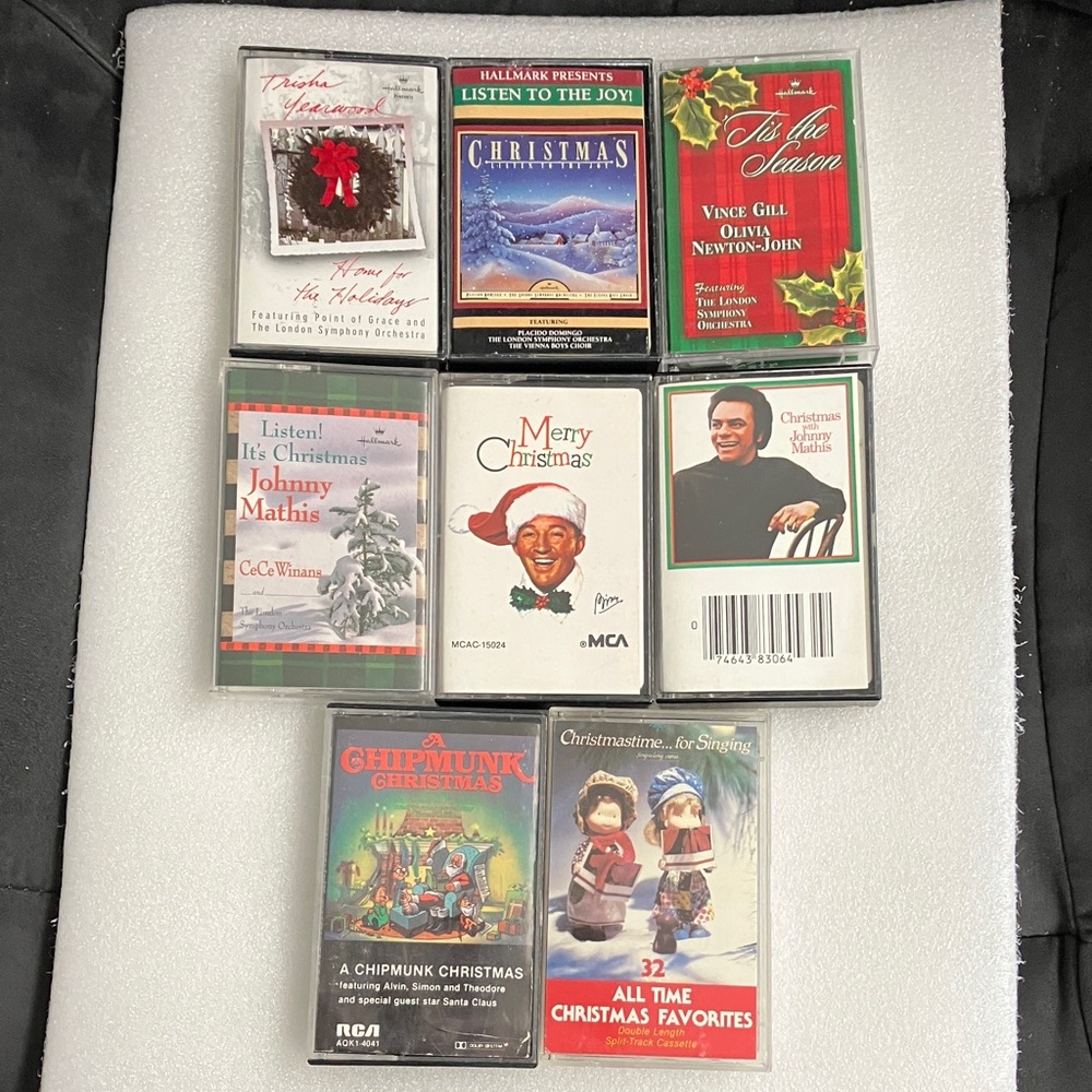Christmas Music Cassette Collection